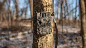 best cellular trail camera attached to a tree outdoors to capture wildlife photography in 2024