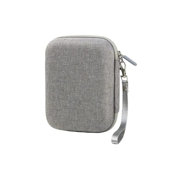 gray compact camera bag case