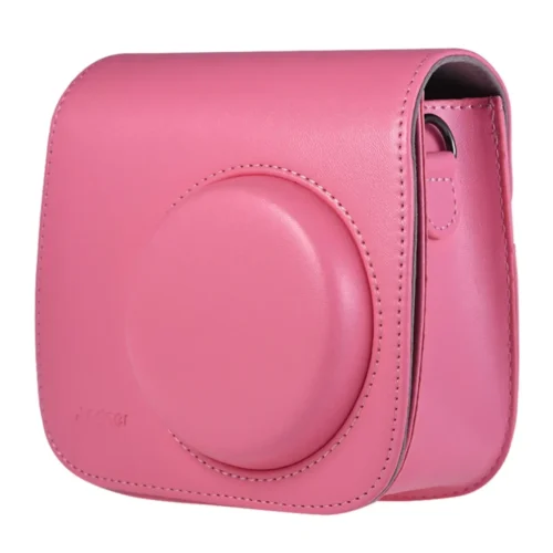 pink camera bag