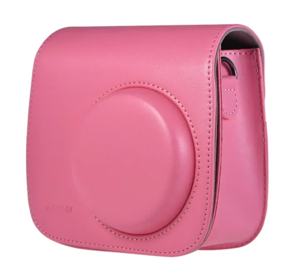 pink camera bag